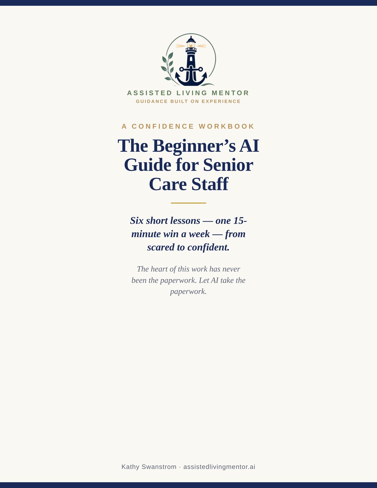 The Beginner's AI Guide for Senior Care Staff