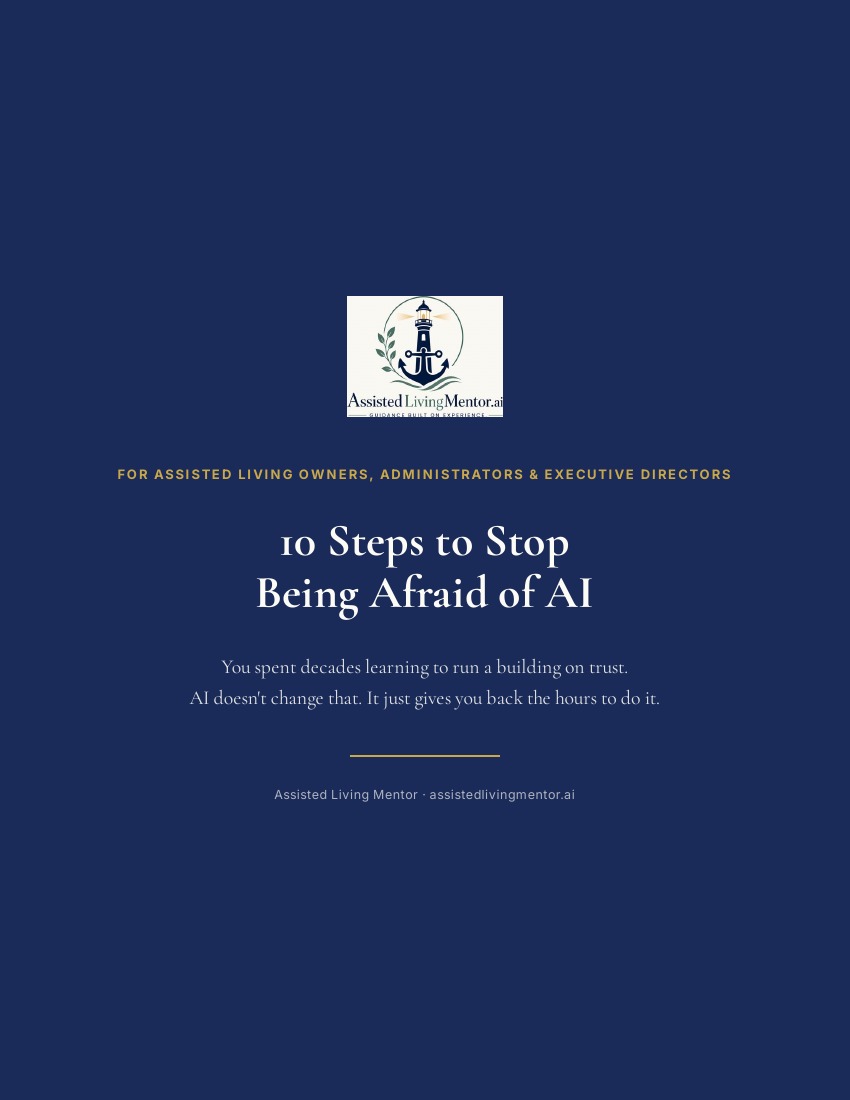 10 Steps to Stop Being Afraid of AI — Owners & Operators