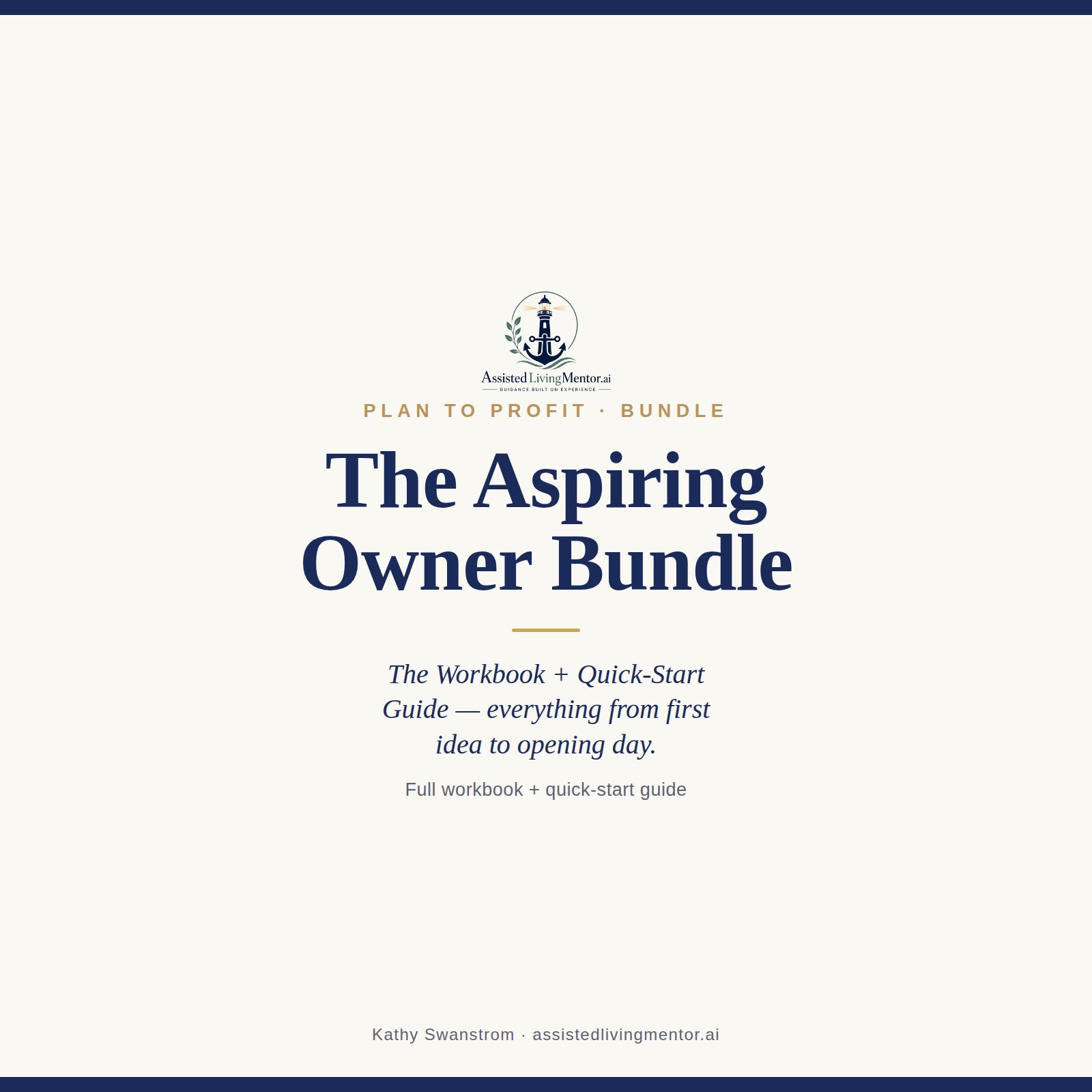Plan to Profit — Aspiring Owner Bundle