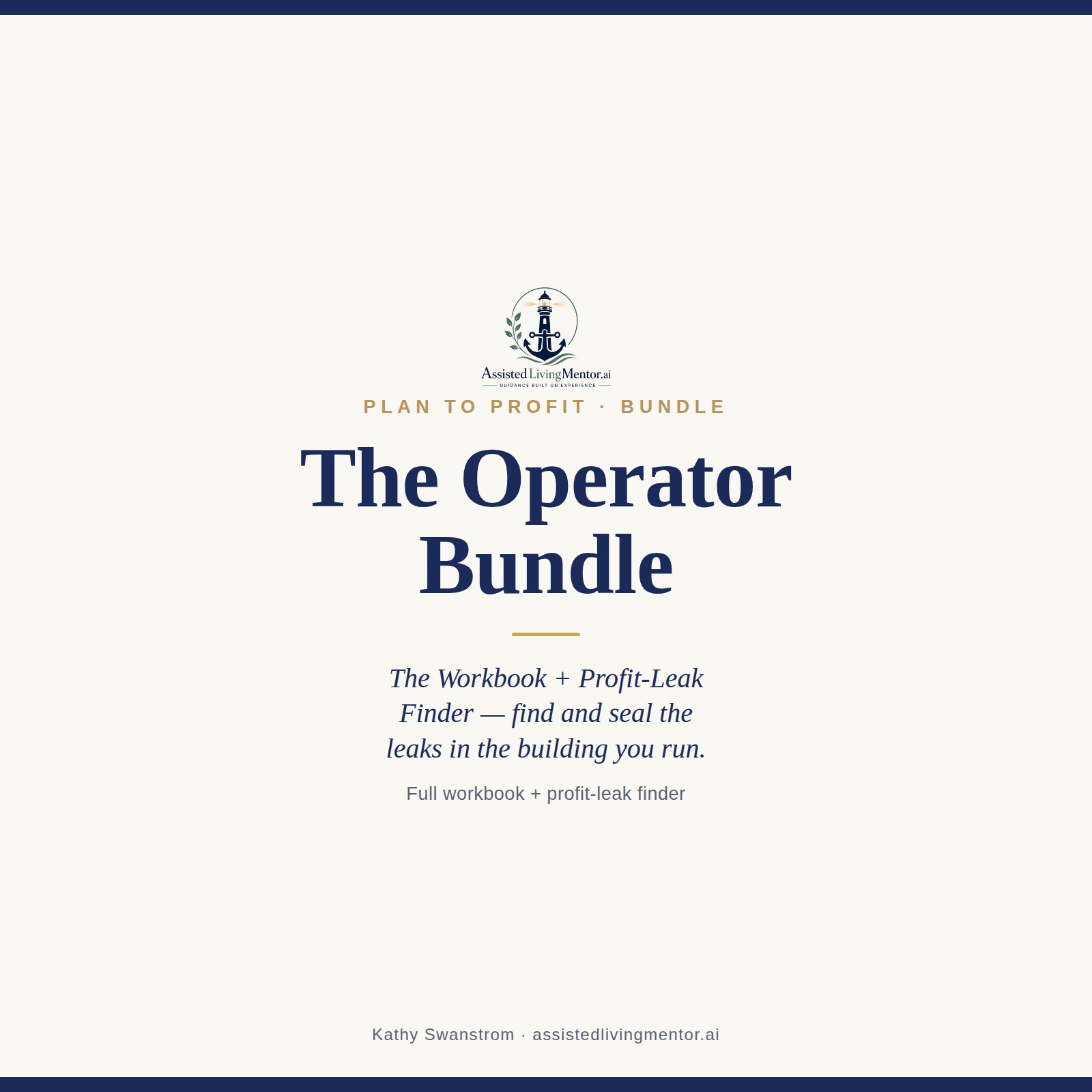 Plan to Profit — Operator Bundle